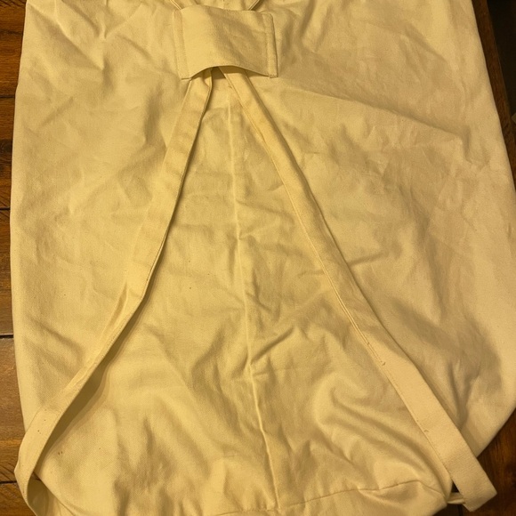 Chrome Hearts white drawstring cloth duffle/tote. - Picture 3 of 5